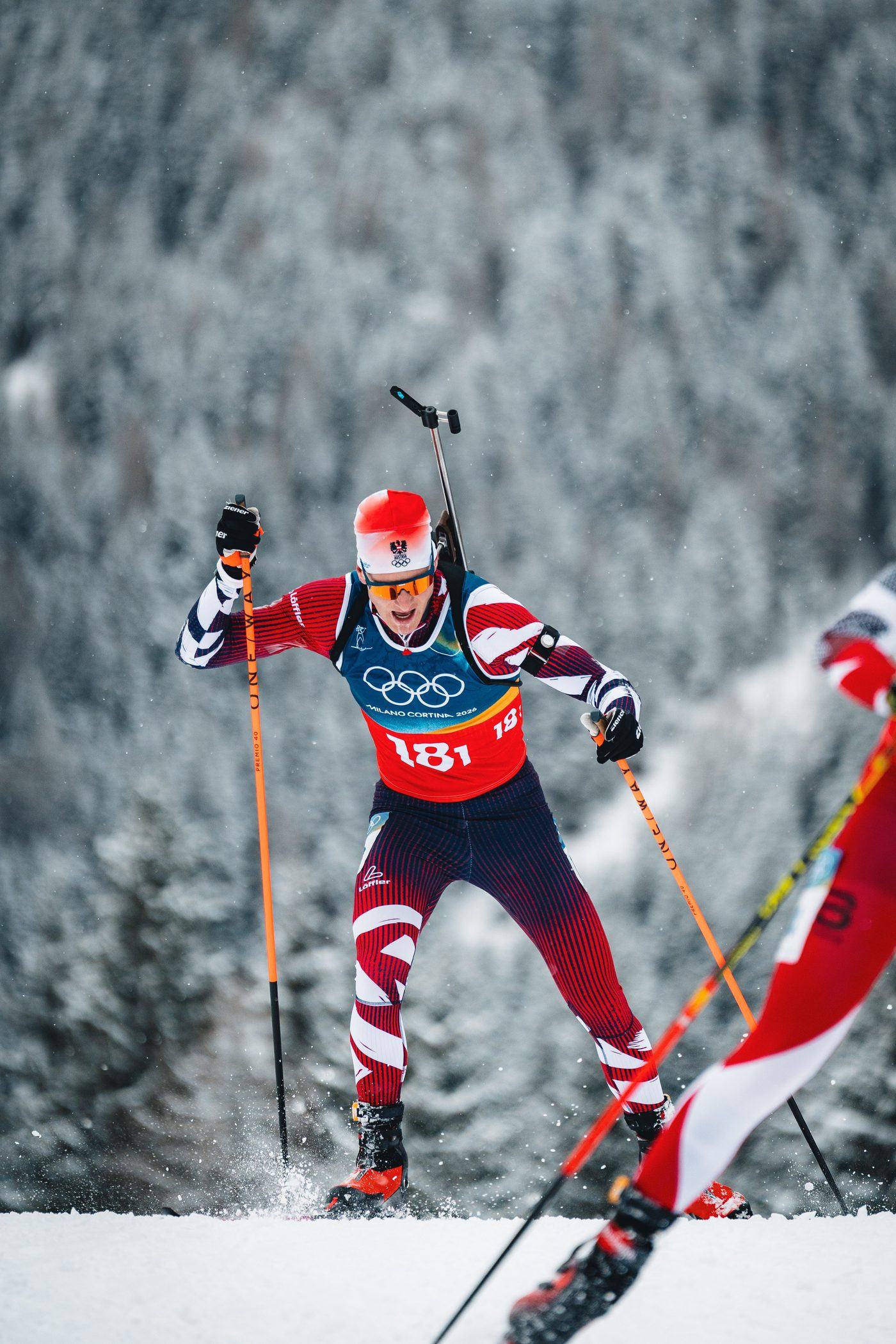 Dominic Unterweger bei den Olympischen Spielen Milano Cortina 2026