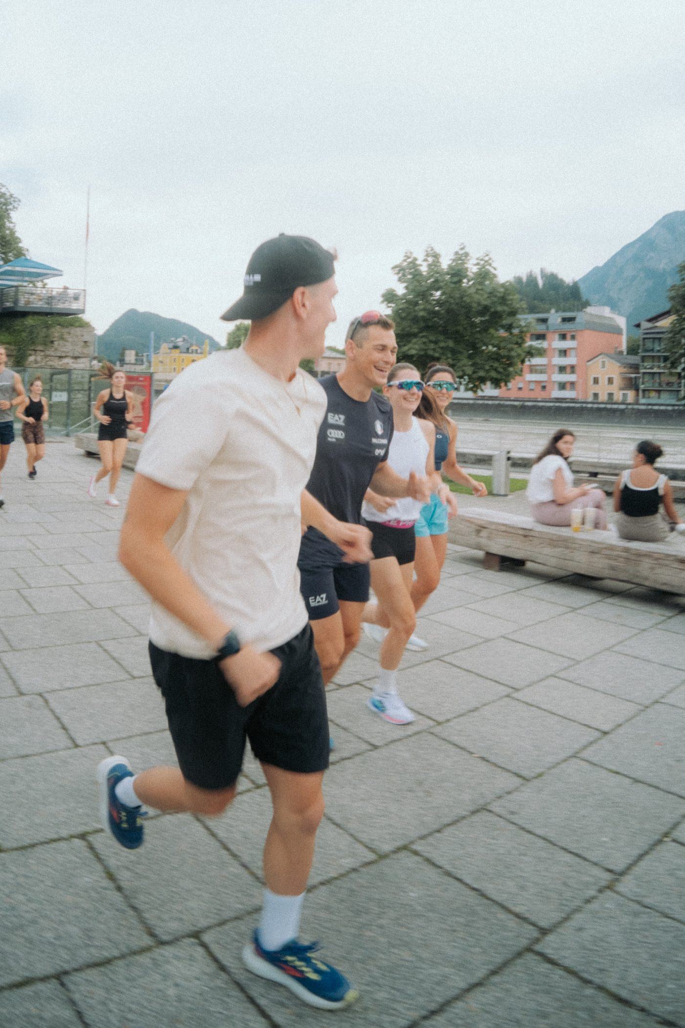 Gemeinsamer Lauf durch die Stadt